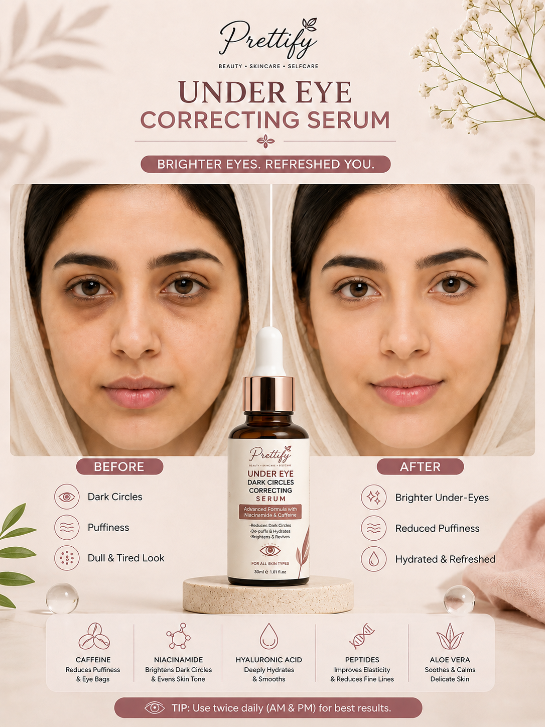 Dark Circles & Under Eye Correcting Serum